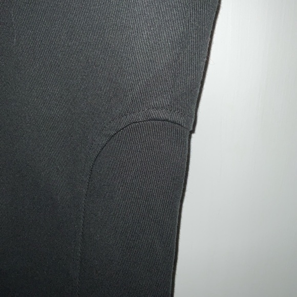 Anthropologie Jodphur Straight Leg Jeans Size 4 Black Made in Italy - Picture 4 of 6